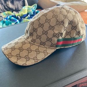 Gucci Hat -Velcro strap - LIGHTLY WARN